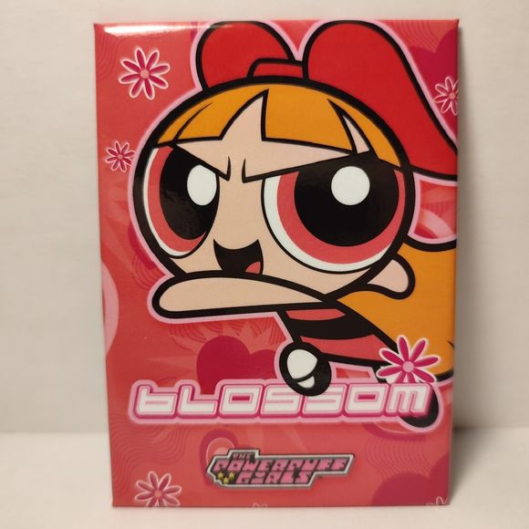 The Powerpuff Girls Blossom Fridge Magnet Official Cartoon Collectible Decor - Picture 1 of 3
